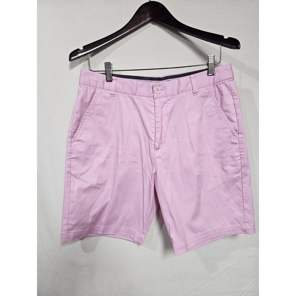 Men's Puma Arnold Palmer Pink Golf Shorts Size 34W 9L Preppy
